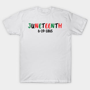 Juneteenth independence day T-Shirt